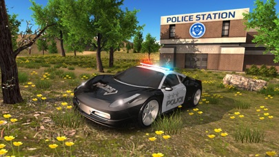 Screenshot #1 pour Police Car driving Offroad 4x4