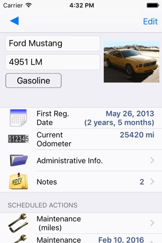 Car Manager LITE: your Car or Bike, in your pocket ! screenshot 3