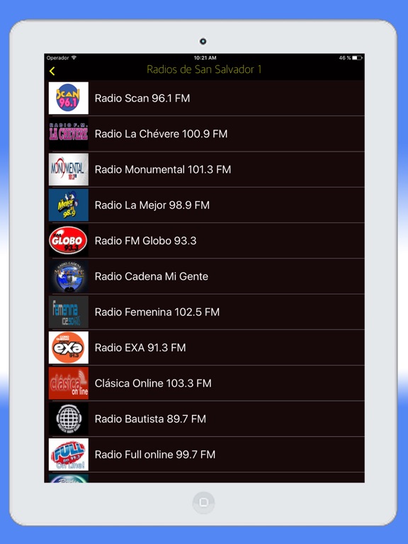 Screenshot #4 pour Radios El Salvador - Emisoras de Radio en Vivo FM