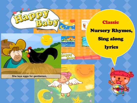 Happy Baby Video Song Box for Preschool Kids Music iPad screenshot