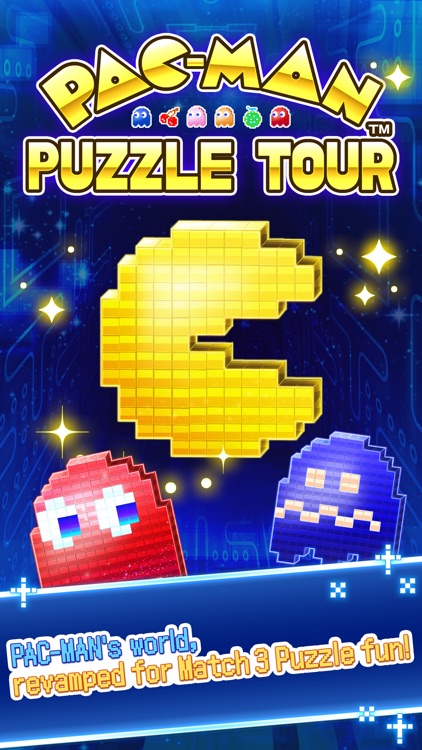 PAC-MAN Puzzle Tour - Match 3 Arcade Game screenshot-0