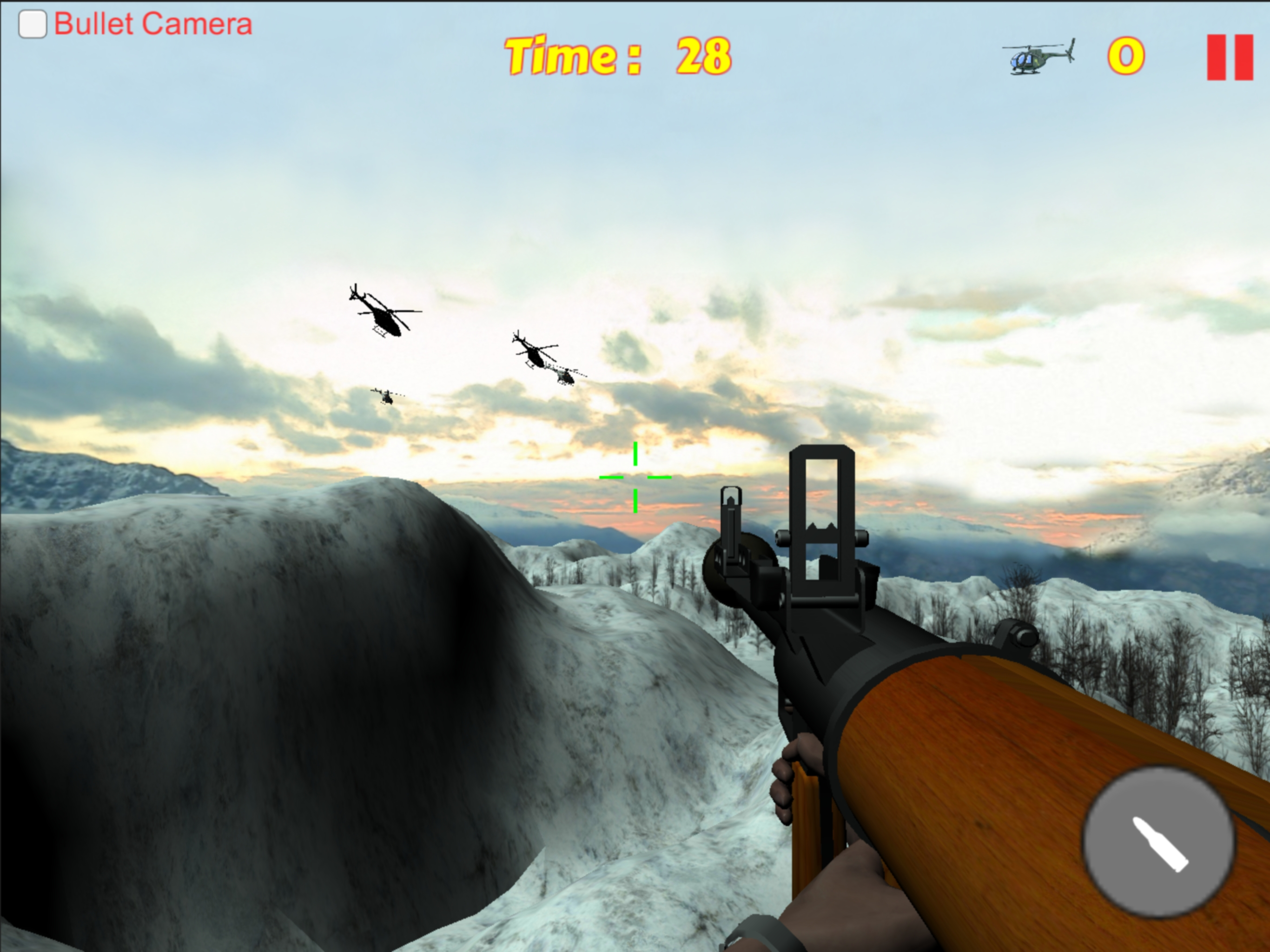 Bazooka Helicopter Shooting Sniper Game