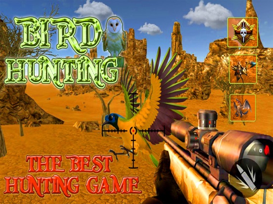 Wild Bird Hunter :Hunting Shooting Simulation free iPad screenshot 1 - Games app
