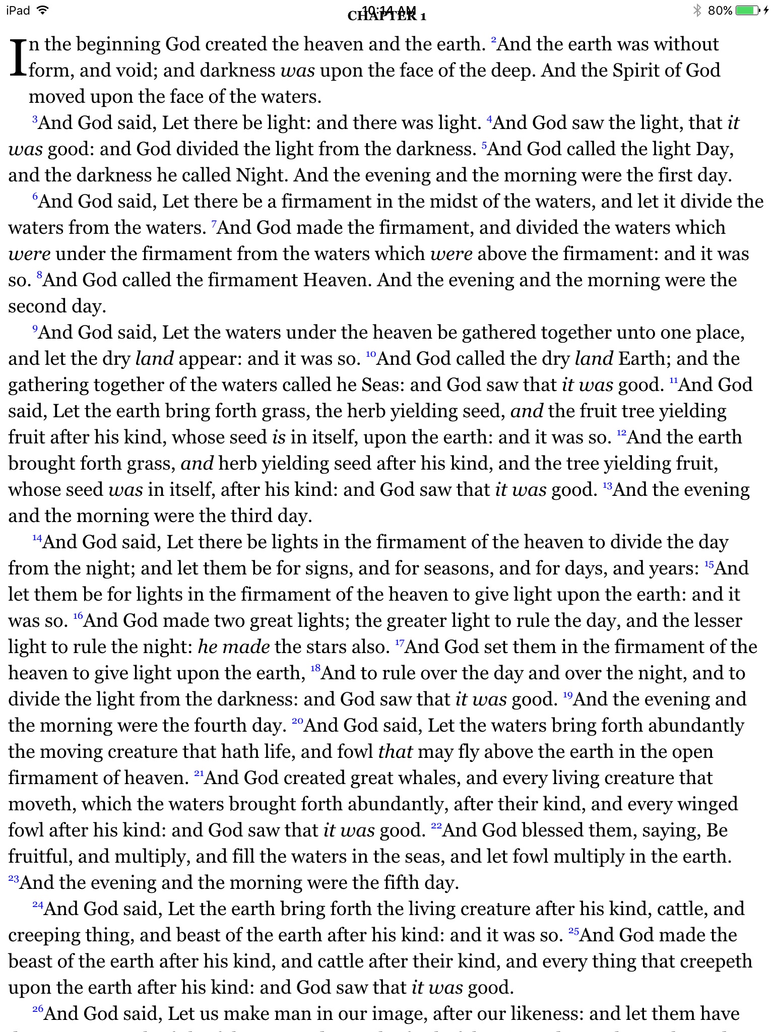 CCEL Devotional Bible screenshot 3