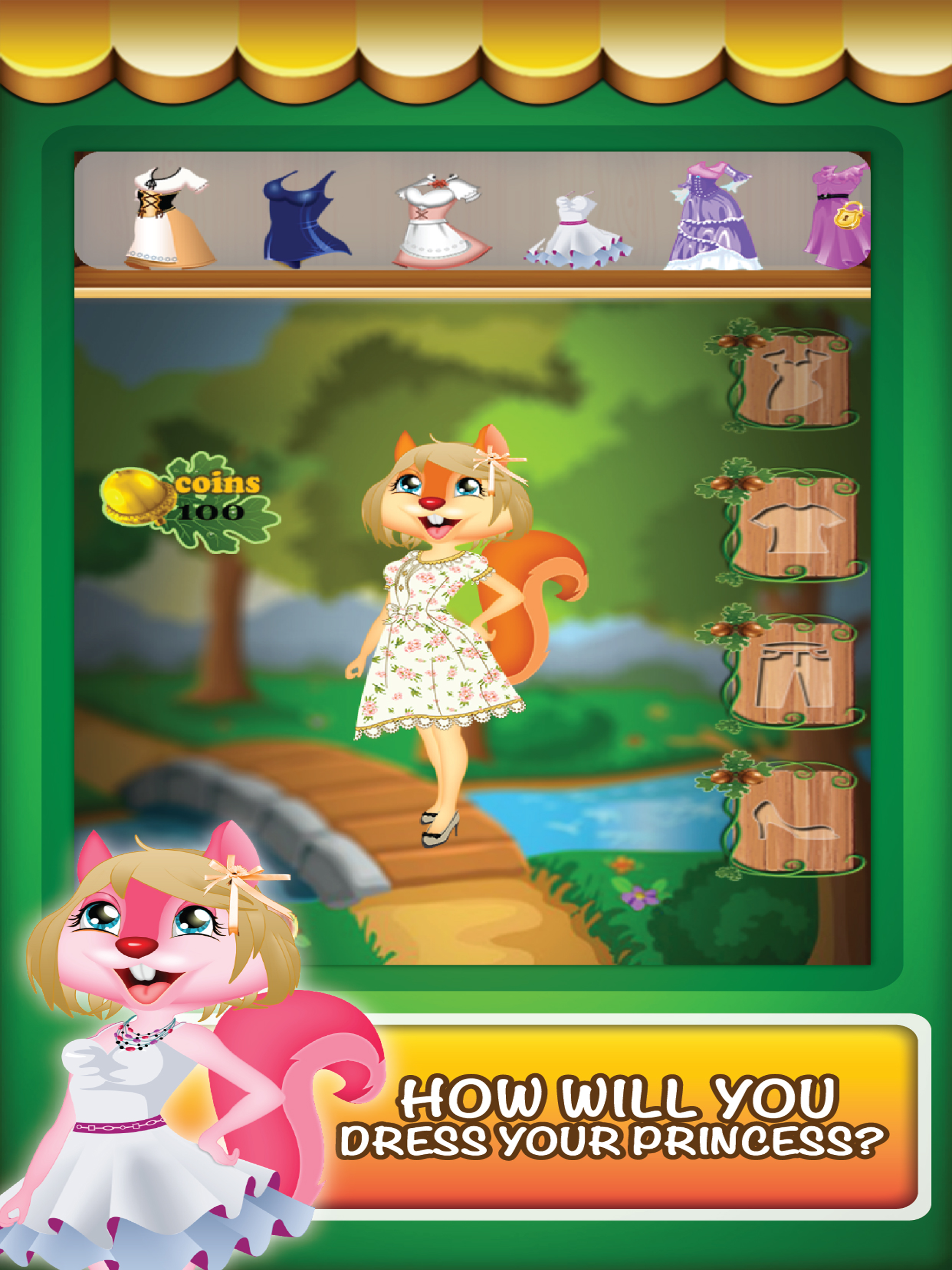 Princess Salon Pet Dress Up Makeover Games