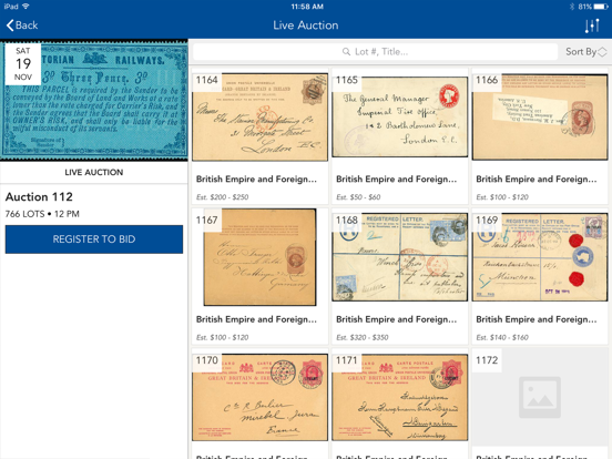 Screenshot #5 pour Grosvenor Auctions