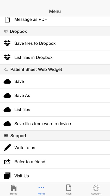 Patient Sheet screenshot-3