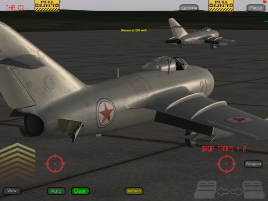 GSIII - Flight Simulator - Heroes of the MIG Alley iPad app afbeelding 3