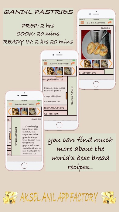 Screenshot 2 of Ekmek Tarifleri - Bread Recipes App