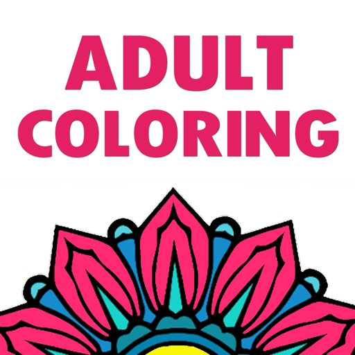 Coloring Book for Women & Girls - Free Fun Adult Coloring Book & Stress Relief Color Therapy Pages iOS App