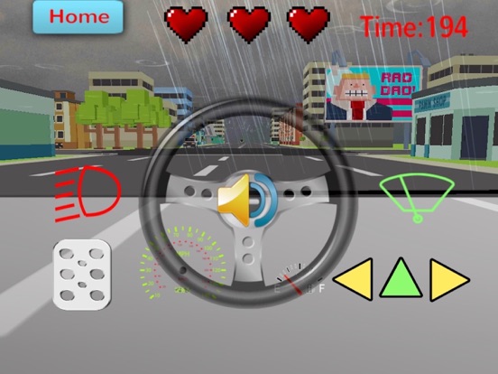 baby school bus driving simulator 3d game for toddler and kids (free)  - QCat iPad screenshot 3 - Education app