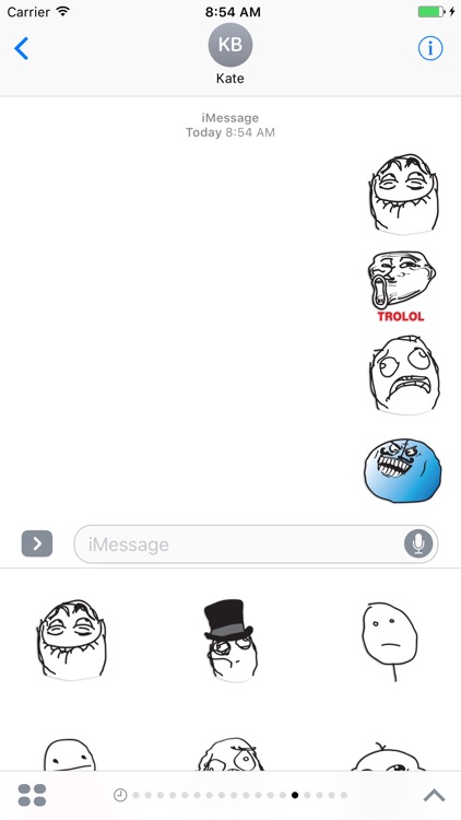 Meme - poker faces stickers pack screenshot-4
