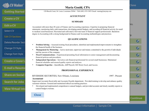 CV Maker™ Platinum screenshot 4
