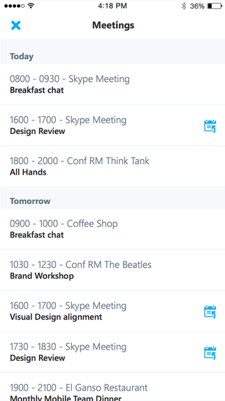 Screenshot #2 pour Skype Entreprise