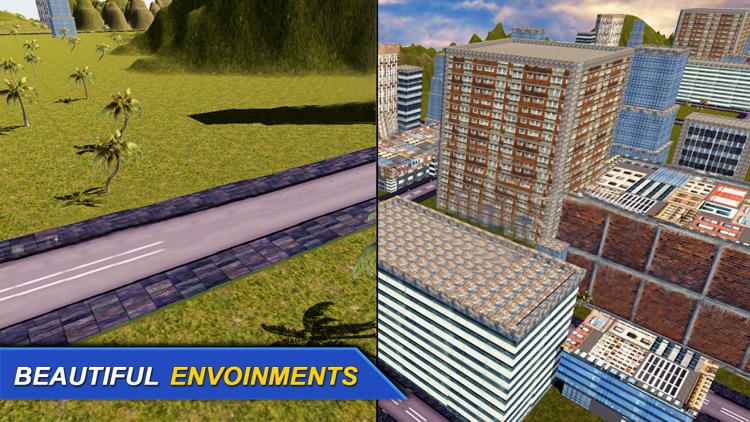 Futuristic Flying Car: Emergency Vehicle Parking screenshot-4