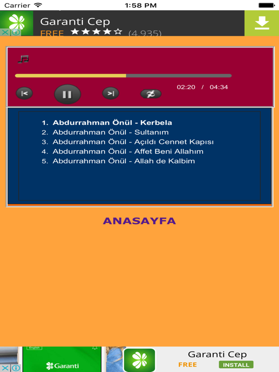 Screenshot #5 pour İlahi Dinle