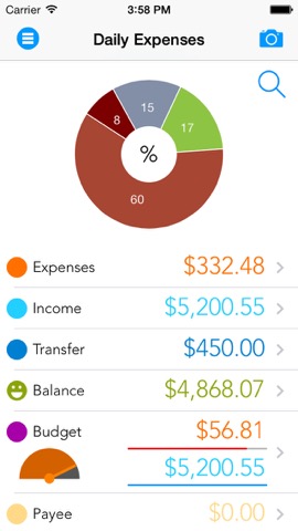 Daily Expenses -Pocket Editionのおすすめ画像1