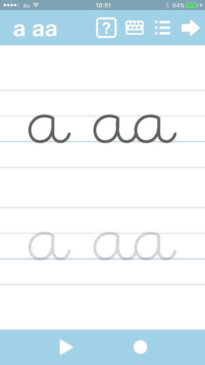 Cursive Writing App - abCursive 4 screenshot-0