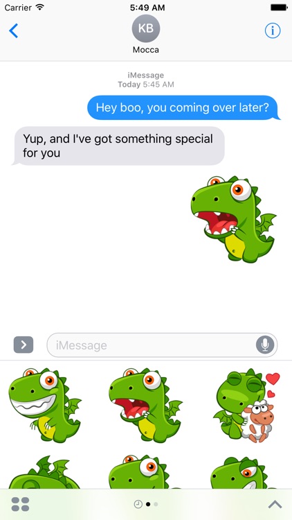 Cute Dragon Stickers