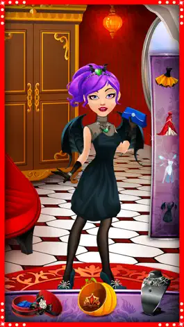 Game screenshot Halloween Salon, Dress up, Spa Makeover kids games apk