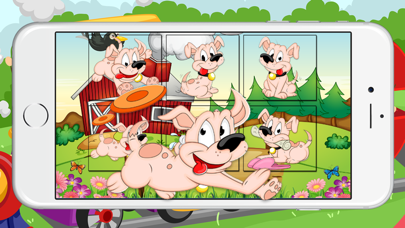 How to cancel & delete Cute Dog Coloring Paint - Activities Finger Pages from iphone & ipad 3