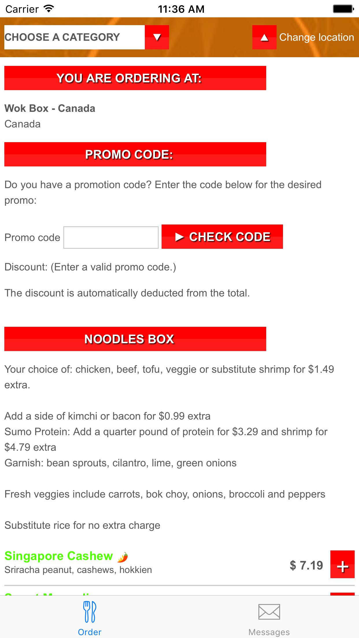 Wok Box screenshot 3