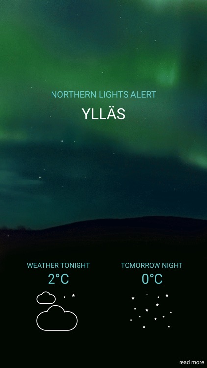 Northern Lights Alert Ylläs