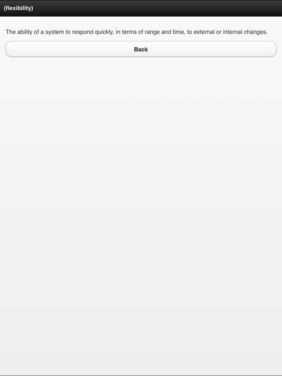 Management Dictionary Offline iPad screenshot