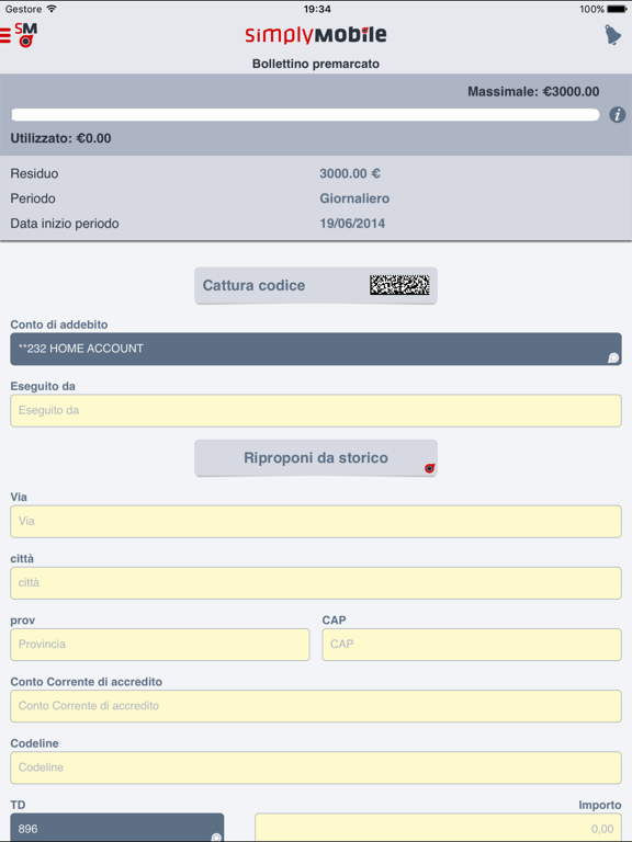 SimplyMobile iPad screenshot 5 - Finance app