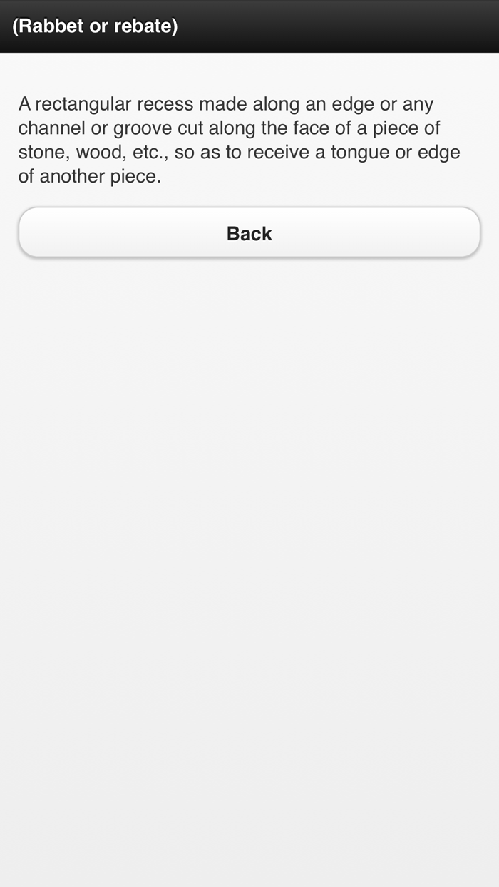Architecture Dictionary Offline