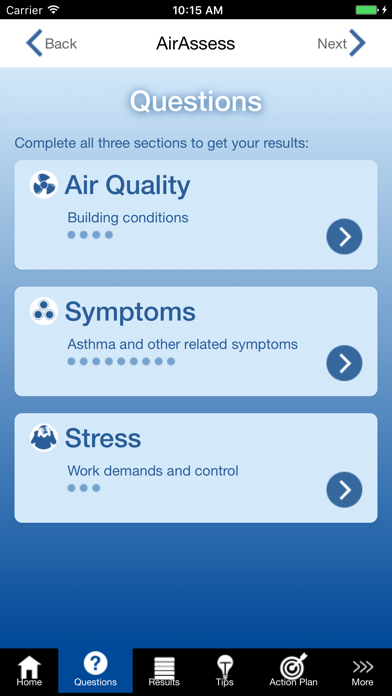 Screenshot #2 pour AirAssess