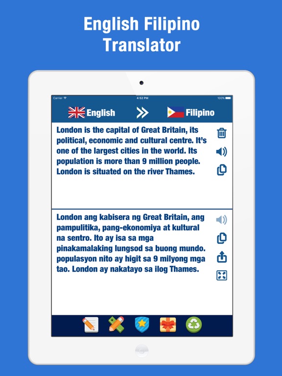 Screenshot #4 pour Français Philippin traducteur et dictionnaire