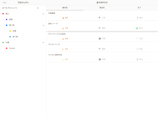 Todokit - やることリスト、チェックリスト、プロジェクト管理に使えるタスクマネージャーのおすすめ画像2