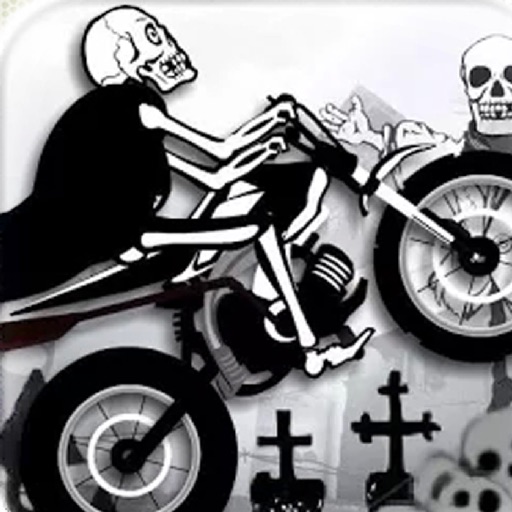 Devil Motorbike Icon