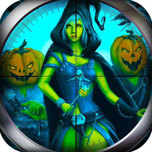 Halloween Nightmare Witch Hunt Pro Icon