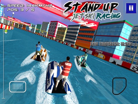 STANDUP JET SKI RACING - Free JetSki Racing Gameのおすすめ画像3