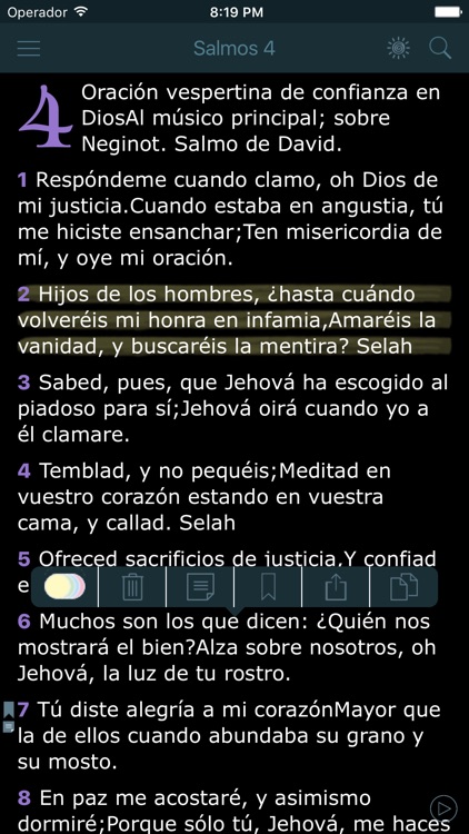 El Libro de los Salmos con la Biblia Reina Valera