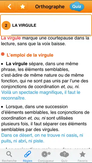 Capture d'écran de Le BLED sur iPhone 2