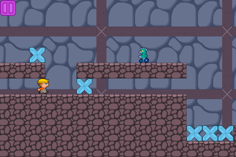 Villagers vs Robots Run screenshot 2