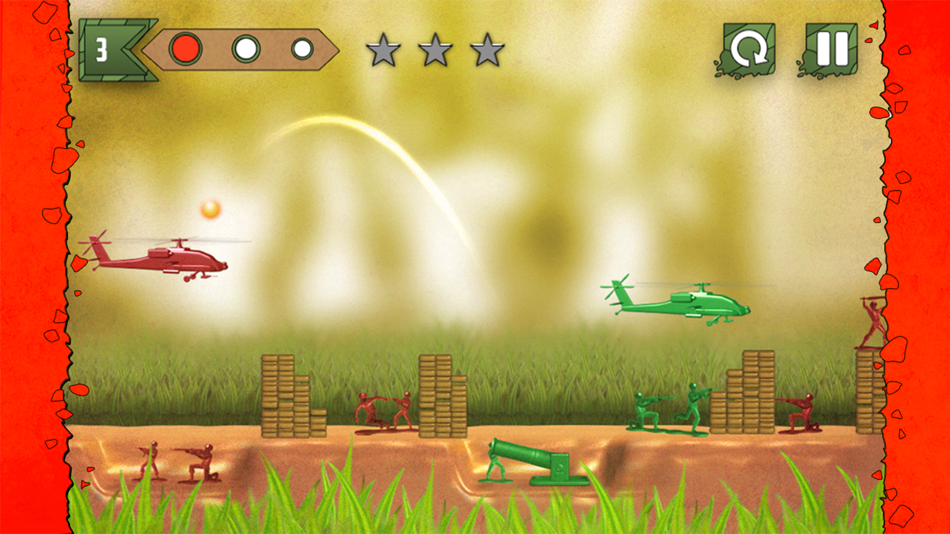 #4. Toy Wars: Story of Heroes- Army Games for Children (iOS) By: Mother Gaia Studio