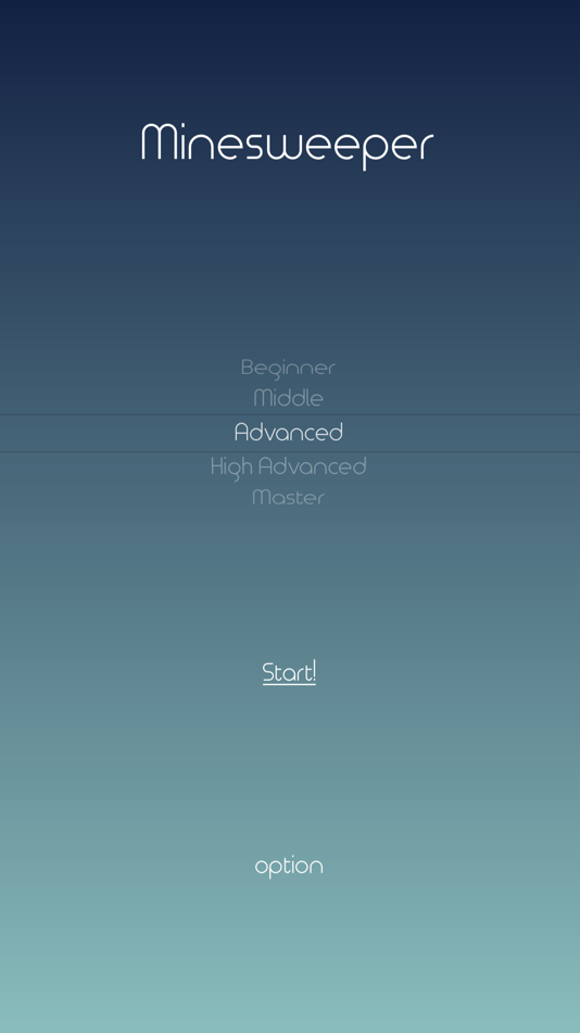 #2. Minesweeper - I My Mine (iOS) 由: Yuki Takeda