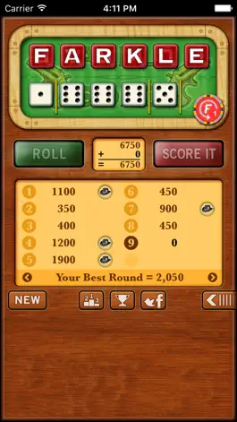 Game screenshot Farkle Solo - Free hack