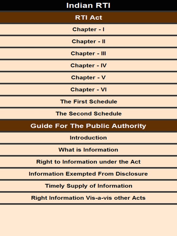 Screenshot #4 pour Indian RTI