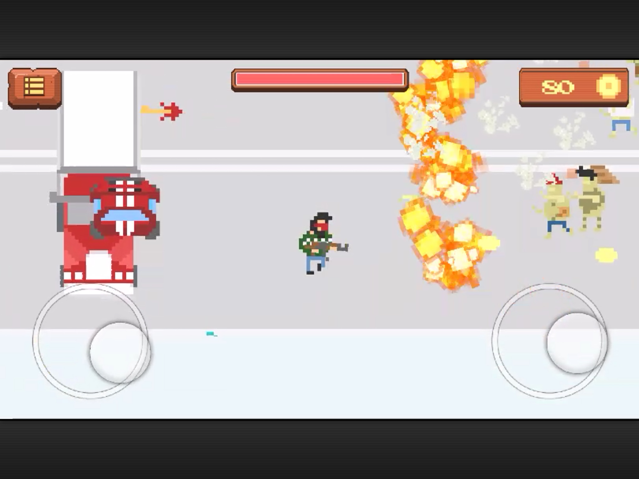 Pixel Zombie Shooting Game