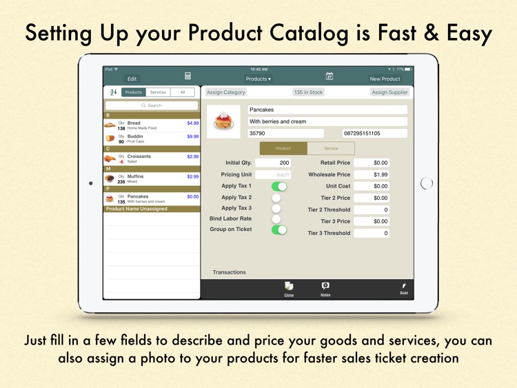Ring It Up for iPad: Invoicing Point of Sale