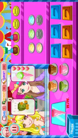 Game screenshot Ice Cream Bar Shop Manage apk