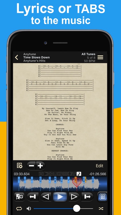 Anytune - Slow down music without changing pitch screenshot-3