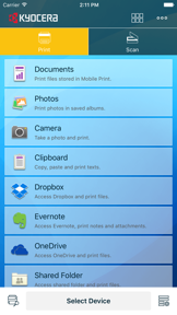 KYOCERA Print for Students screenshot