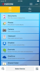KYOCERA Print for Students screenshot #1 for iPhone