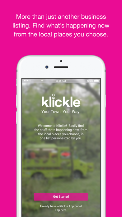 How to cancel & delete Klickle from iphone & ipad 1